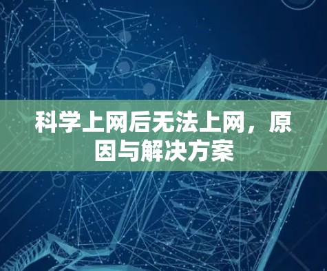 科学上网后无法上网,原因与解决方案