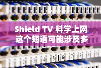 Shield TV 科学上网 这个短语可能涉及多个方面,具体含义取决于上下文。以下是一些可能的解释和含义