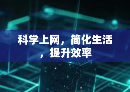 科学上网，简化生活，提升效率