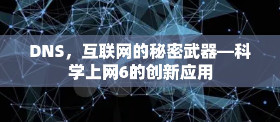 DNS，互联网的秘密武器—科学上网6的创新应用