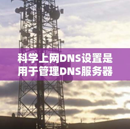 科学上网DNS设置是用于管理DNS服务器和网络访问的工具，以下是一步步的指南