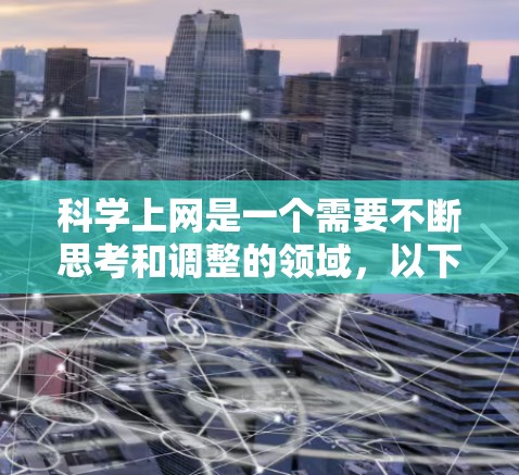 科学上网是一个需要不断思考和调整的领域,以下是针对个人科学上网的建议