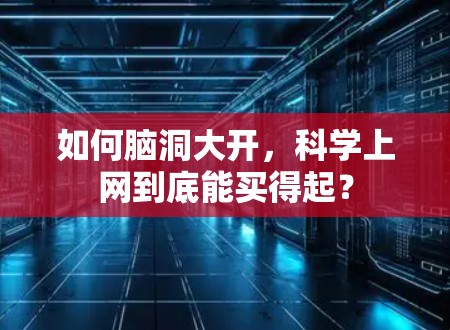 如何脑洞大开，科学上网到底能买得起？