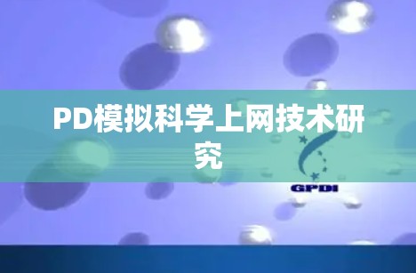 PD模拟科学上网技术研究