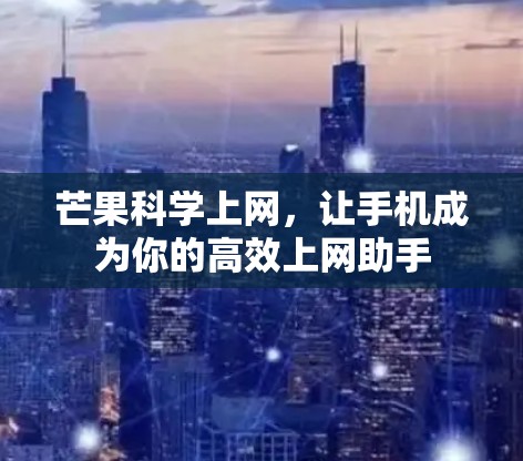 芒果科学上网，让手机成为你的高效上网助手