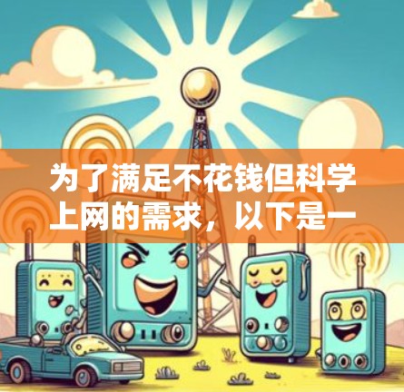 为了满足不花钱但科学上网的需求,以下是一些推荐的方案,涵盖免费资源、工具和课程,同时考虑安全性