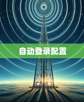 自动登录配置