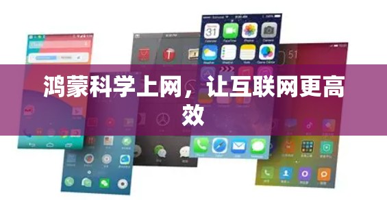 鸿蒙科学上网，让互联网更高效