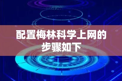 配置梅林科学上网的步骤如下 配置梅林科学上网的步骤如下
