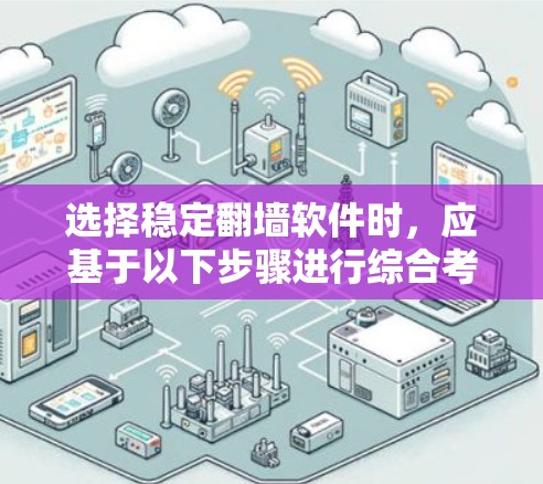 选择稳定翻墙软件时,应基于以下步骤进行综合考虑 选择稳定翻墙软件时,应基于以下步骤进行综合考虑