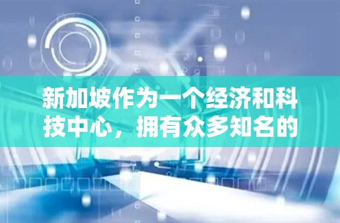 新加坡作为一个经济和科技中心,拥有众多知名的VPN服务器,这些服务器在新加坡本地和国际市场上都有很高的认可度。以下是新加坡知名VPN服务器的排行和推荐 新加坡作为一个经济和科技中心,拥有众多知名的VPN服务器,这些服务器在新加坡本地和国际市场上都有很高的认可度。以下是新加坡知名VPN服务器的排行和推荐