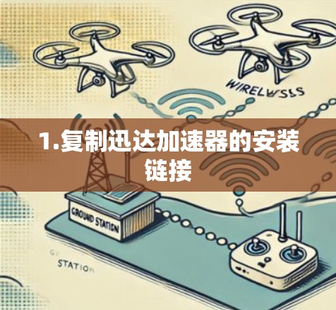 1.复制迅达加速器的安装链接 1.复制迅达加速器的安装链接