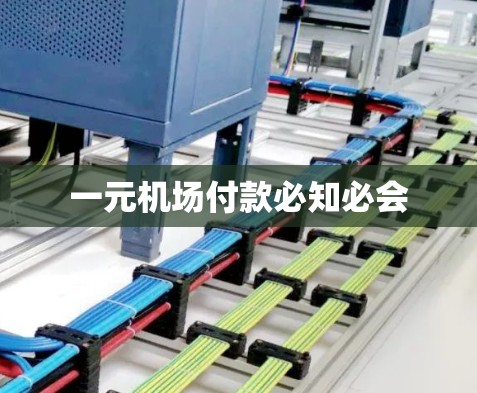 一元机场付款必知必会