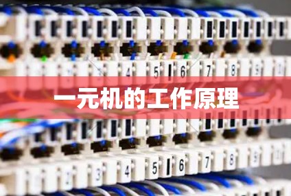 一元机的工作原理 一元机的工作原理