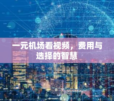 一元机场看视频,费用与选择的智慧 一元机场看视频,费用与选择的智慧