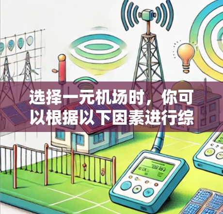 选择一元机场时，你可以根据以下因素进行综合考虑，以确定最适合你的需求