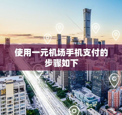 使用一元机场手机支付的步骤如下