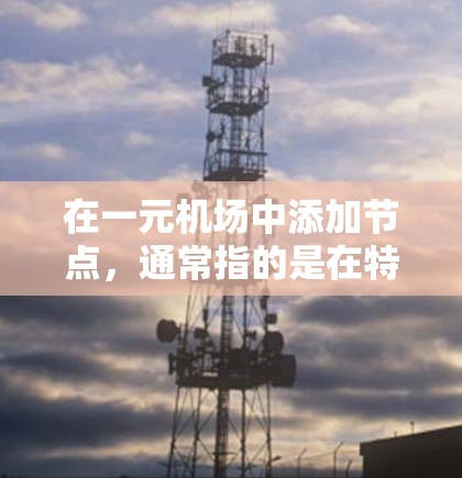 在一元机场中添加节点，通常指的是在特定的出入口或区域增加一些设施或设备。以下是一些可能的场景和解决方案