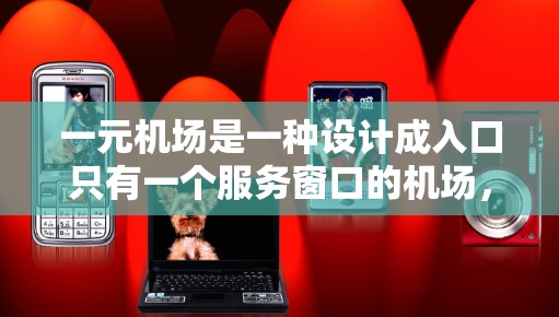 一元机场是一种设计成入口只有一个服务窗口的机场,旨在让旅客一进去就能享受所有服务,减少排队时间,提高效率。这种设计不仅在实际运营中应用广泛,还推动了机场在数字化和智能化上的发展 一元机场是一种设计成入口只有一个服务窗口的机场,旨在让旅客一进去就能享受所有服务,减少排队时间,提高效率。这种设计不仅在实际运营中应用广泛,还推动了机场在数字化和智能化上的发展