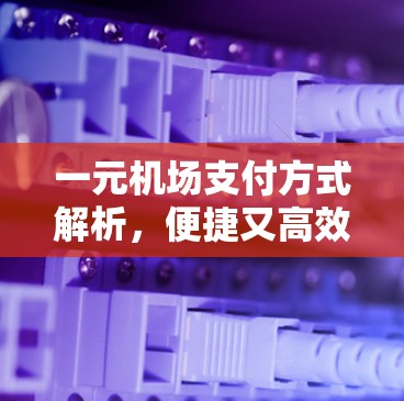 一元机场支付方式解析,便捷又高效? 一元机场支付方式解析,便捷又高效?