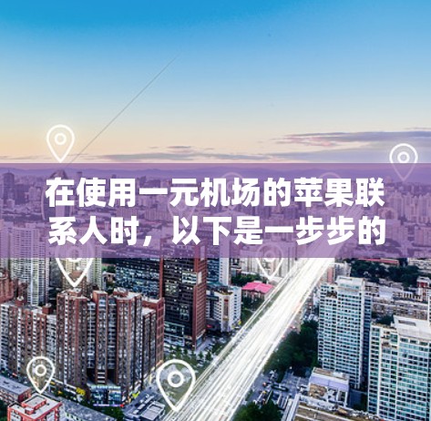 在使用一元机场的苹果联系人时，以下是一步步的操作指南