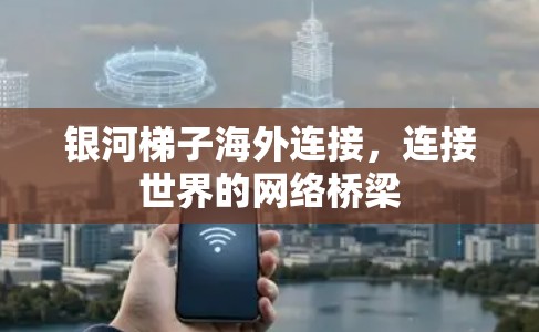 银河梯子海外连接，连接世界的网络桥梁