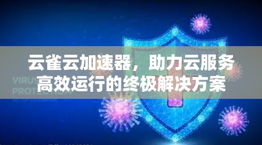 云雀云加速器，助力云服务高效运行的终极解决方案