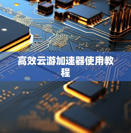 高效云游加速器使用教程