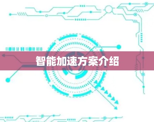 智能加速方案介绍 智能加速方案介绍