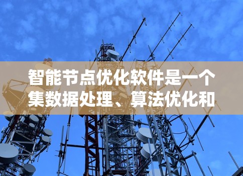 智能节点优化软件是一个集数据处理、算法优化和可视化展示于一体的系统,广泛应用于城市规划、电子设备设计等领域。以下是对其功能和使用的详细分析 智能节点优化软件是一个集数据处理、算法优化和可视化展示于一体的系统,广泛应用于城市规划、电子设备设计等领域。以下是对其功能和使用的详细分析
