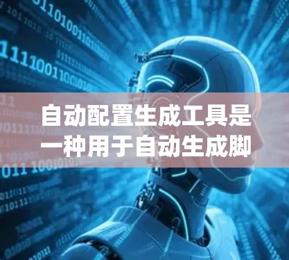 自动配置生成工具是一种用于自动生成脚本代码的工具,通常使用编程语言如Python来编写脚本,然后编译成可执行文件。以下是对该主题的详细说明 自动配置生成工具是一种用于自动生成脚本代码的工具,通常使用编程语言如Python来编写脚本,然后编译成可执行文件。以下是对该主题的详细说明