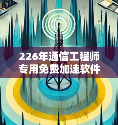 226年通信工程师专用免费加速软件下载与使用指南