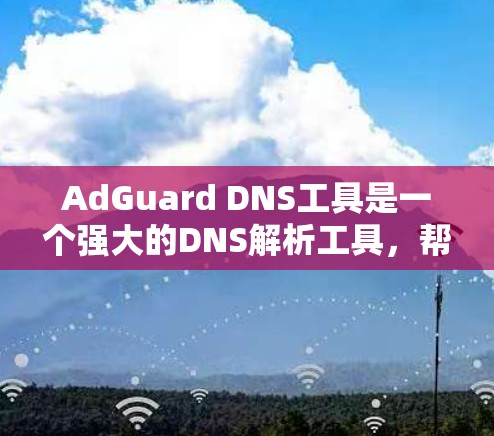 AdGuard DNS工具是一个强大的DNS解析工具,帮助用户管理域名解析,确保域名的正确分配。以下是对AdGuardDNS工具的详细介绍