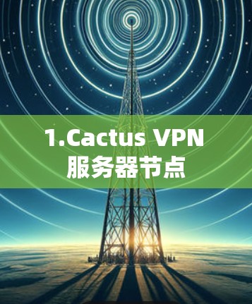 1.Cactus VPN 服务器节点